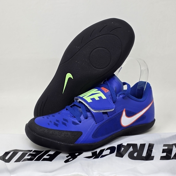 Nike Zoom Rival SD 2 Racer Throwing Shoes Blue White 685134-400 Mens Size 5 New